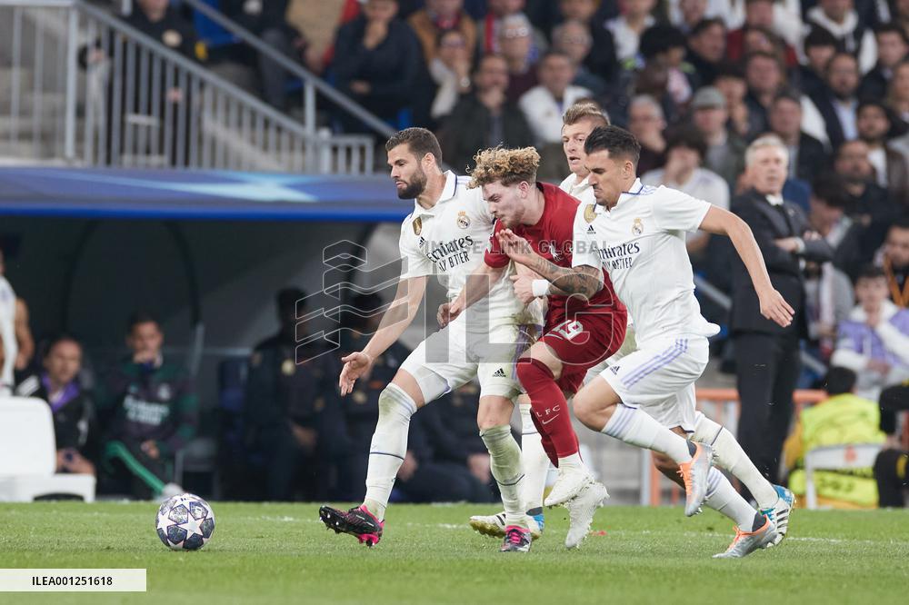 (SP)SPAIN-MADRID-FOOTBALL-UEFA CHAMPIONS LEAGUE-ROUND OF 16-REAL MADRID VS LIVERPOOL FC