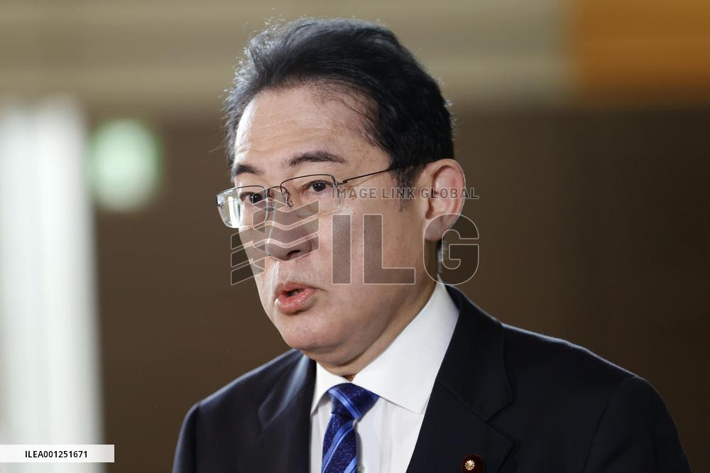 Japan PM Kishida after N. Korea's ICBM test