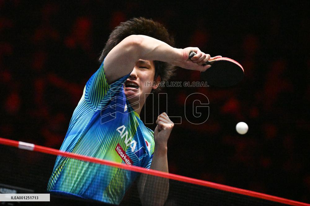 (SP)SINGAPORE-TABLE TENNIS-WTT-MEN'S SINGLES