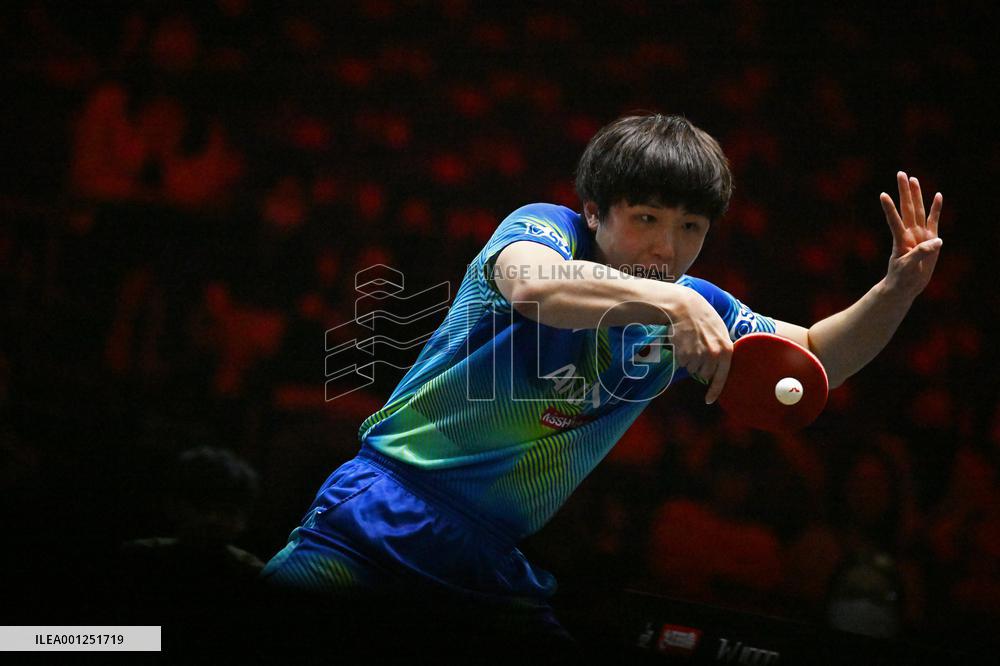 (SP)SINGAPORE-TABLE TENNIS-WTT-MEN'S SINGLES