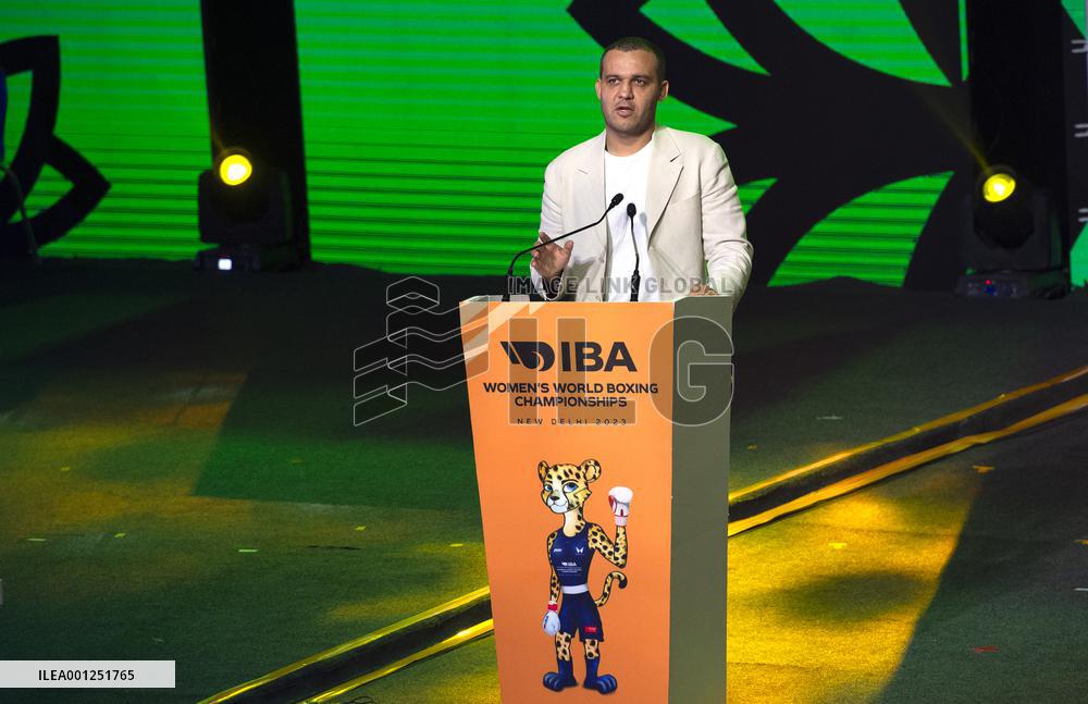 (SP)INDIA-NEW DELHI-WORLD WOMEN'S BOXING CHAMPIONSHIPS-OPENING CEREMONY