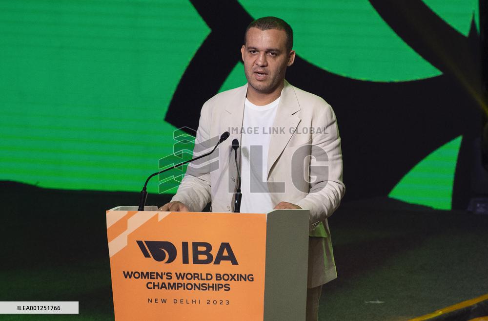 (SP)INDIA-NEW DELHI-WORLD WOMEN'S BOXING CHAMPIONSHIPS-OPENING CEREMONY