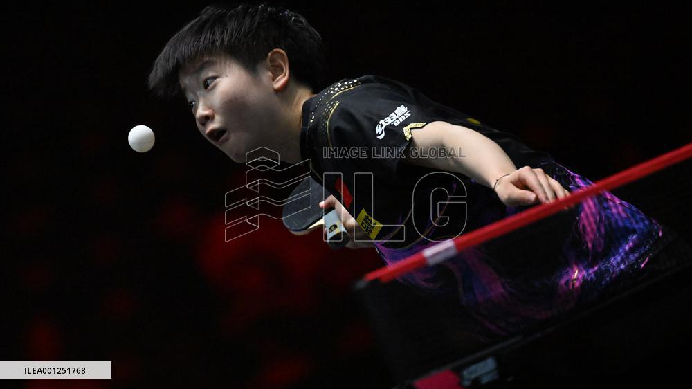 (SP)SINGAPORE-TABLE TENNIS-WTT-WOMEN'S SINGLES