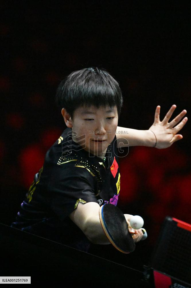(SP)SINGAPORE-TABLE TENNIS-WTT-WOMEN'S SINGLES