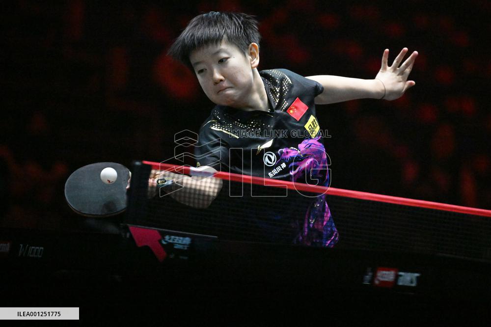 (SP)SINGAPORE-TABLE TENNIS-WTT-WOMEN'S SINGLES
