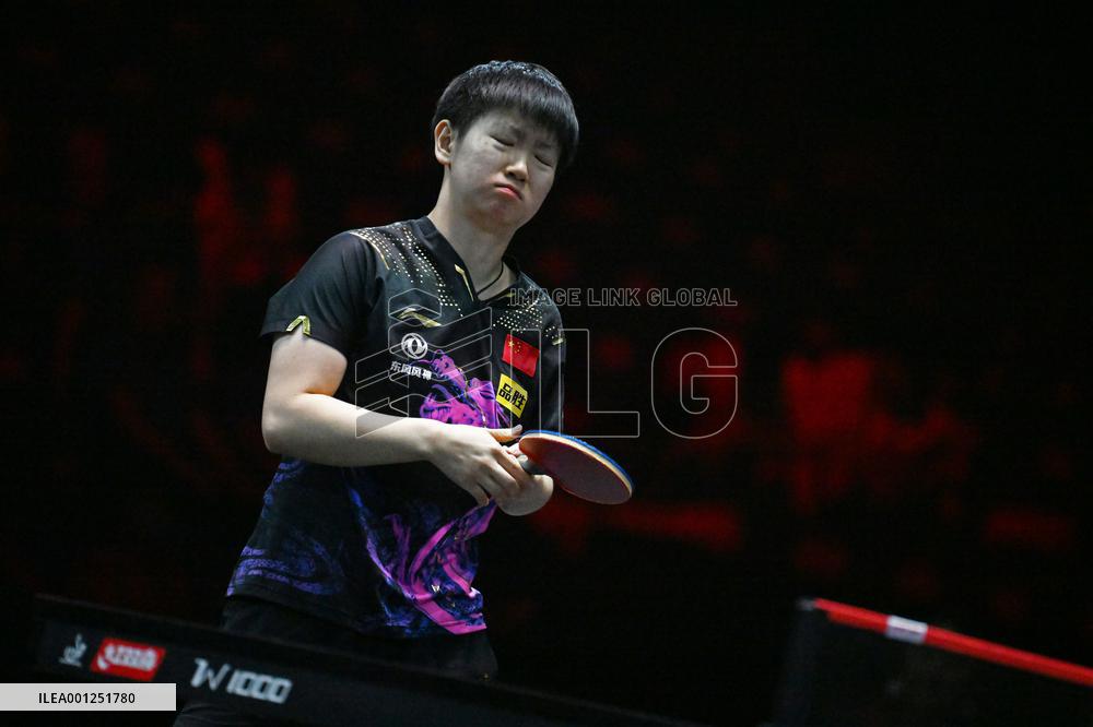 (SP)SINGAPORE-TABLE TENNIS-WTT-WOMEN'S SINGLES
