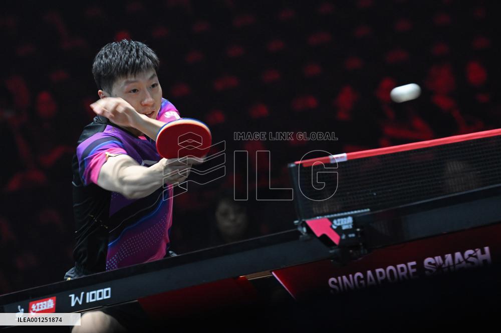 (SP)SINGAPORE-TABLE TENNIS-WTT-MEN'S SINGLES