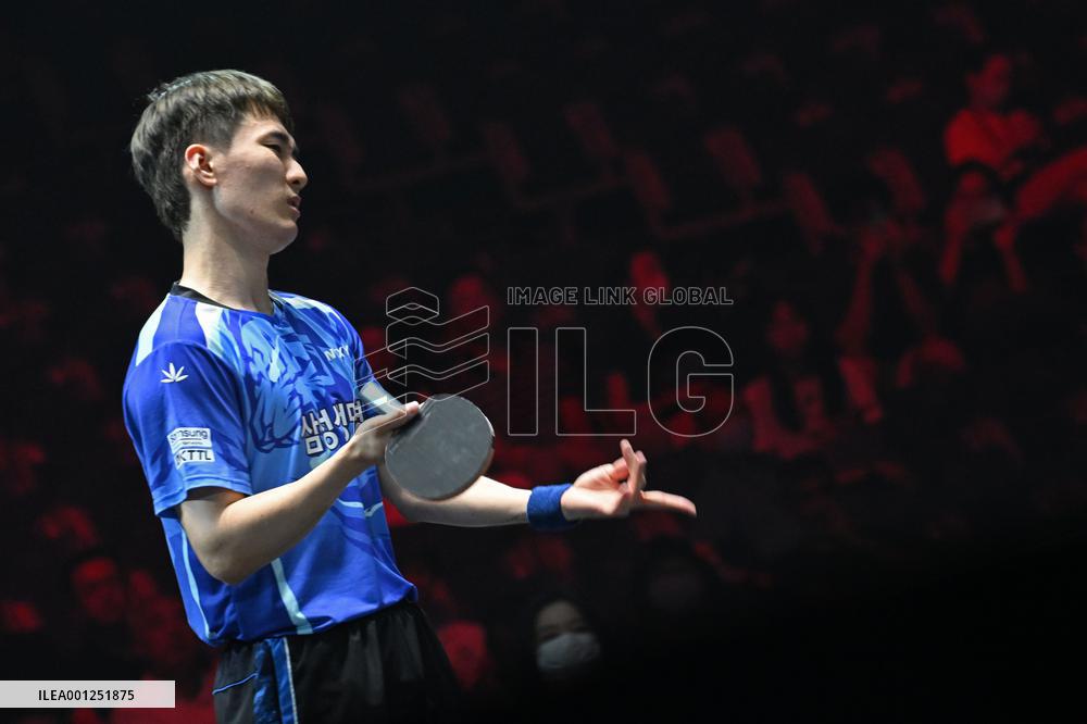 (SP)SINGAPORE-TABLE TENNIS-WTT-MEN'S SINGLES