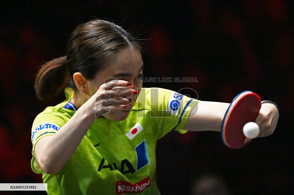(SP)SINGAPORE-TABLE TENNIS-WTT-WOMEN'S SINGLES