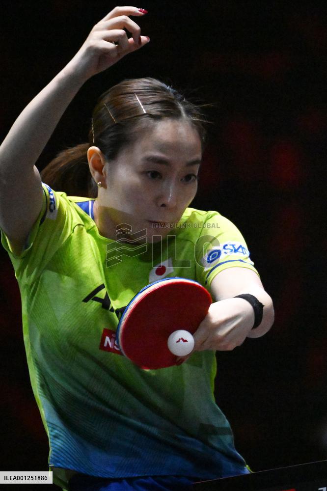 (SP)SINGAPORE-TABLE TENNIS-WTT-WOMEN'S SINGLES