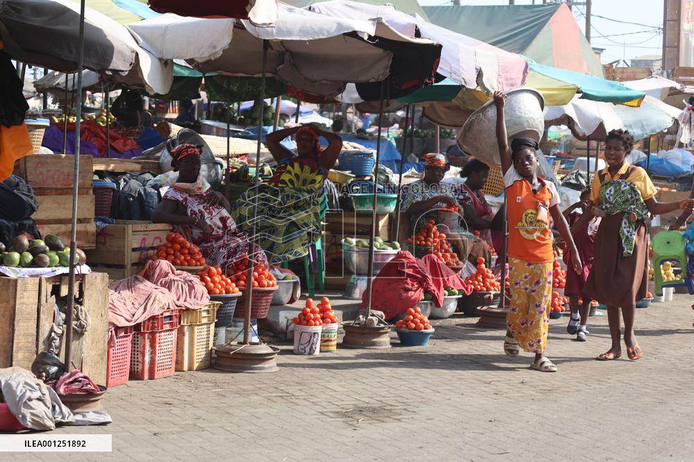 GHANA-ACCRA-INFLATION RATE