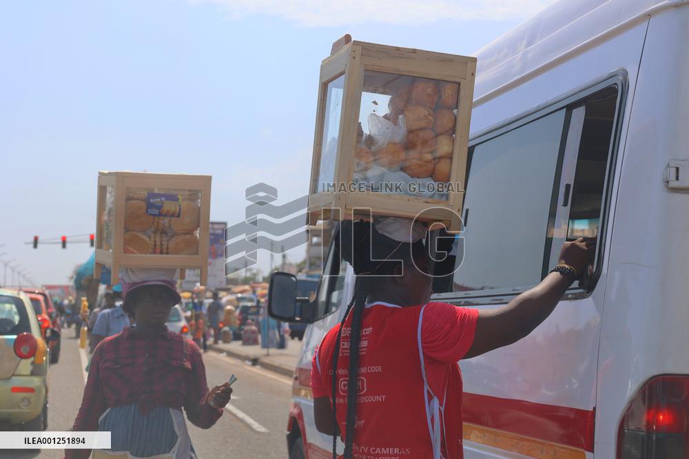 GHANA-ACCRA-INFLATION RATE