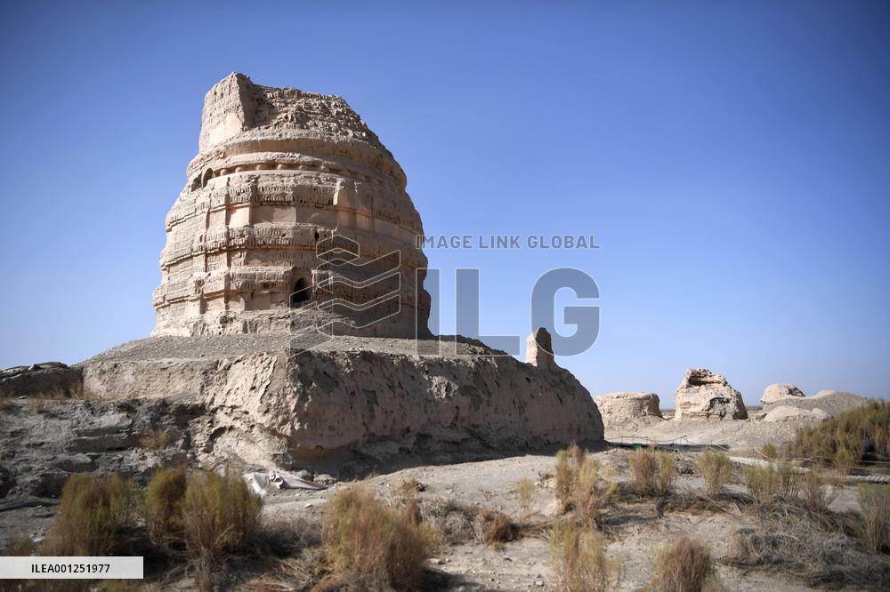 CHINA-GANSU-RUINS OF SUOYANG CITY (CN)