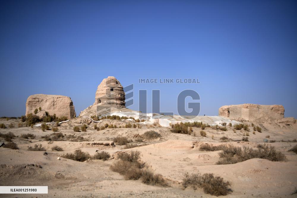 CHINA-GANSU-RUINS OF SUOYANG CITY (CN)