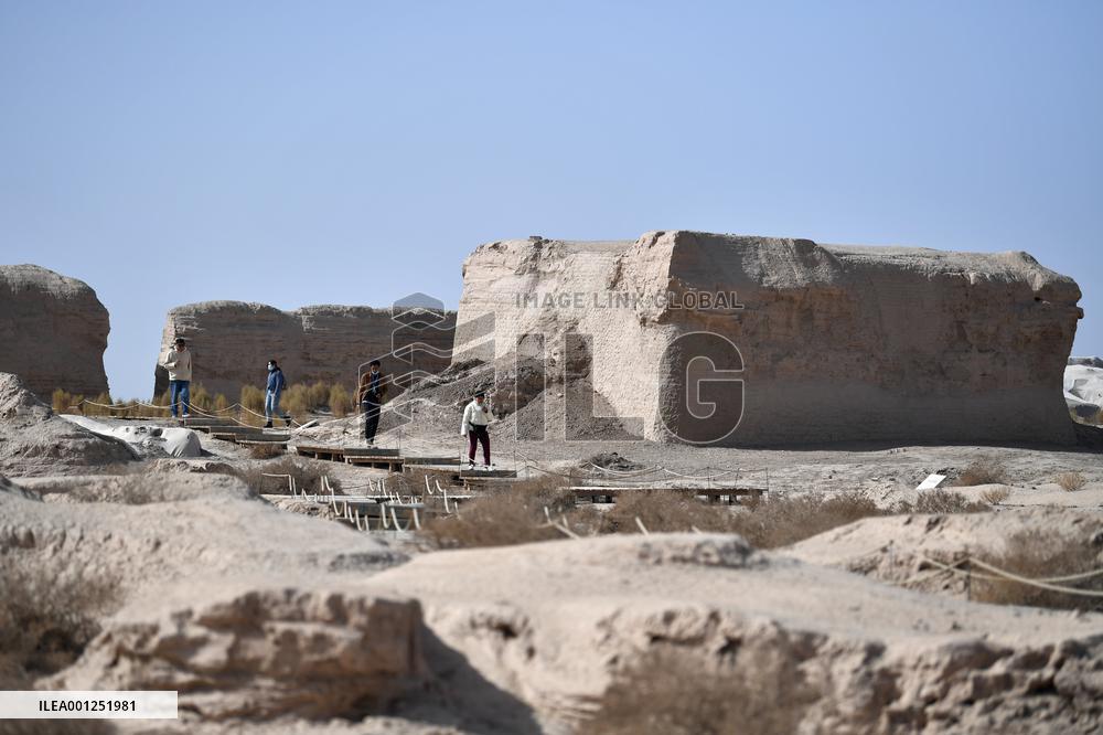 CHINA-GANSU-RUINS OF SUOYANG CITY (CN)