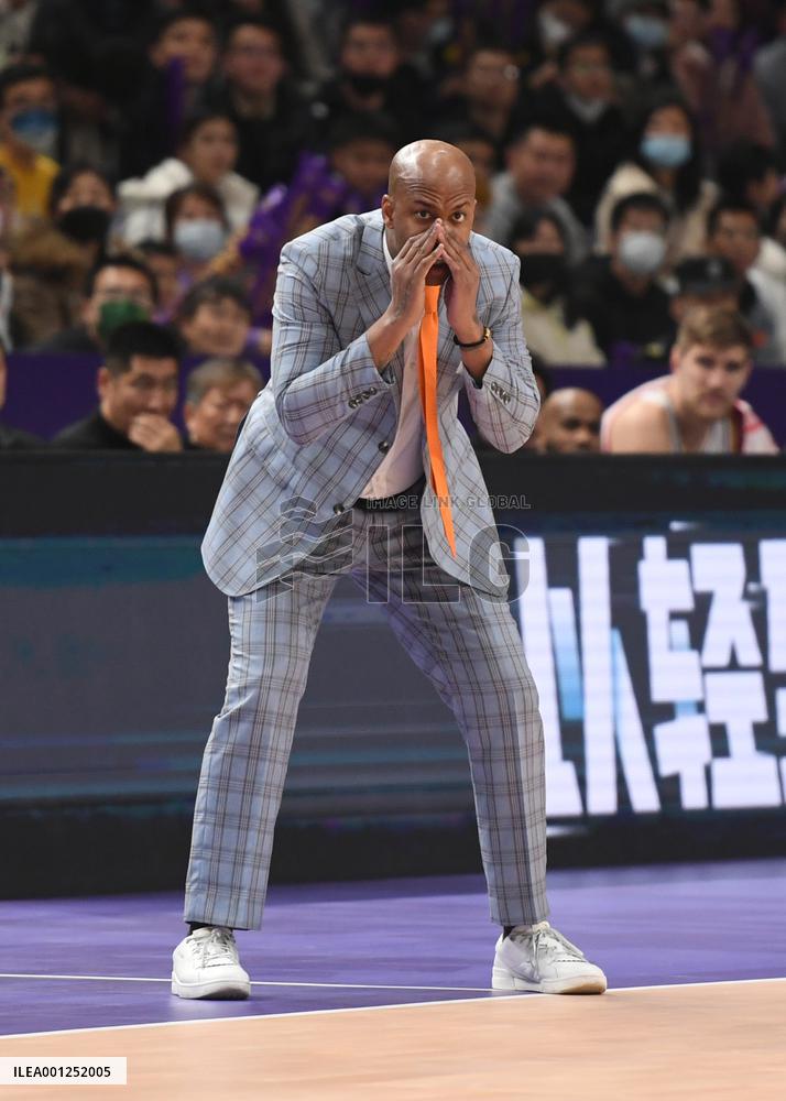 (SP)CHINA-BEIJING-BASKETBALL-CBA LEAGUE-BEIJING VS SHANXI (CN)