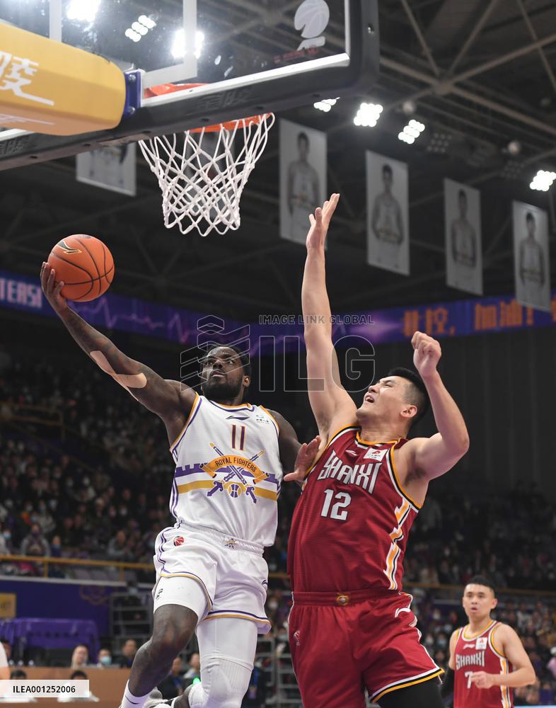 (SP)CHINA-BEIJING-BASKETBALL-CBA LEAGUE-BEIJING VS SHANXI (CN)
