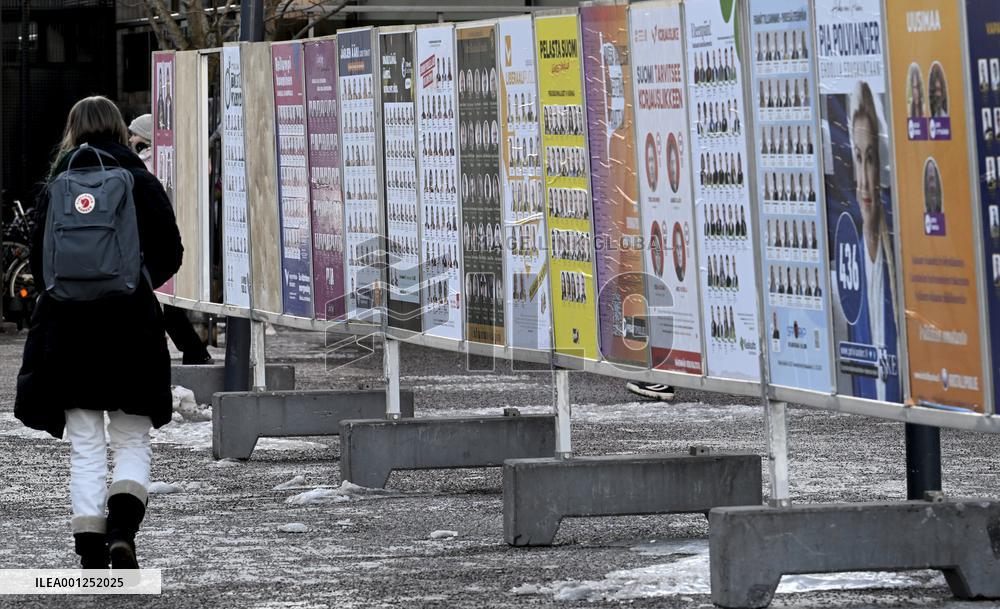 FINLAND - PARLIAMENTARY ELECTIONS - POSTERS