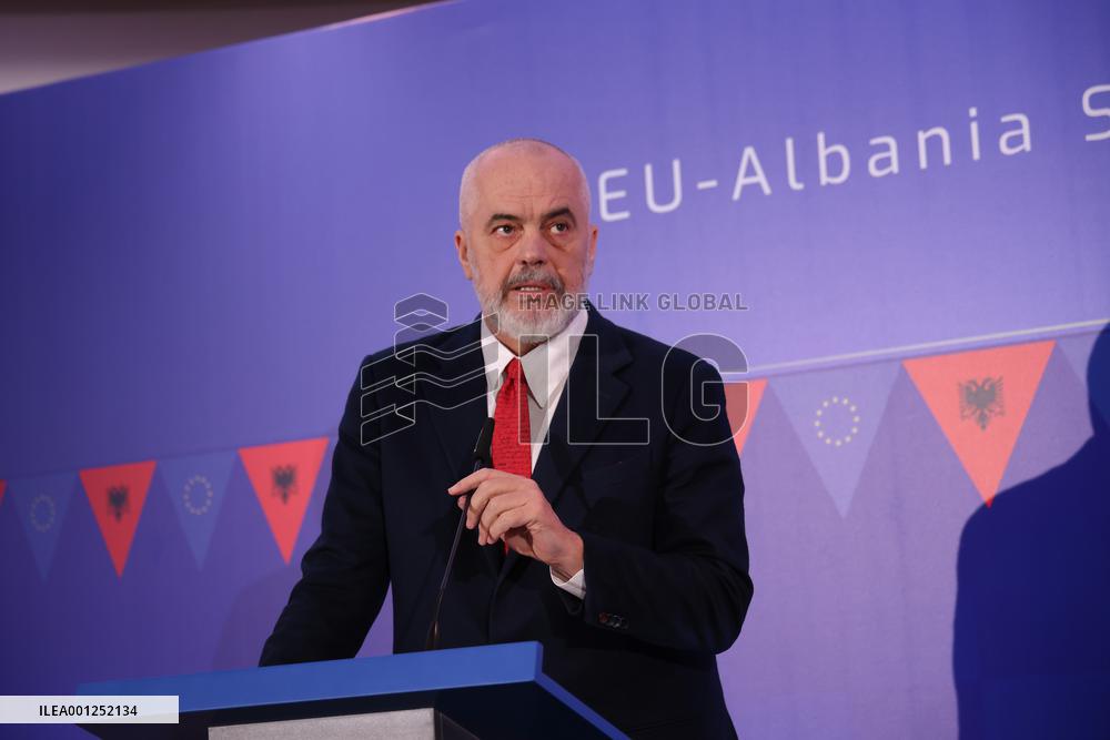 ALBANIA-TIRANA-GOLDEN PASSPORTS-SUSPENSION