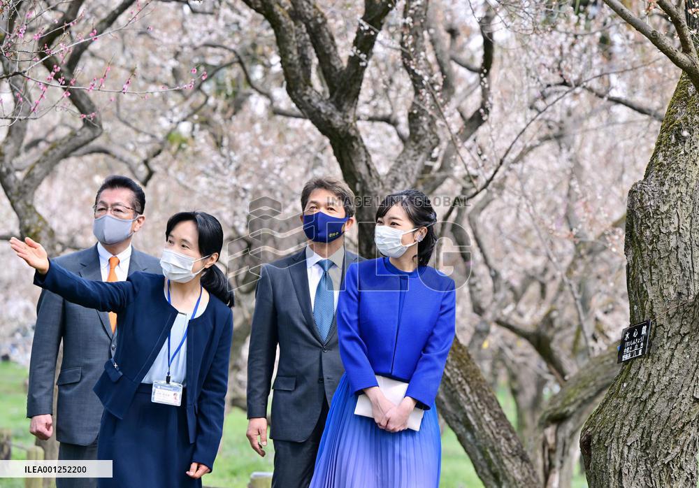 Japanese Princess Kako in Ibaraki Prefecture