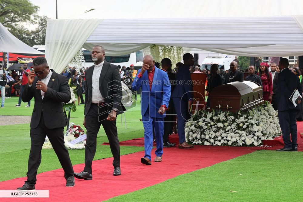 (SP)GHANA-ACCRA-FOOTBALL-CHRISTIAN ATSU TWASAM-FUNERAL