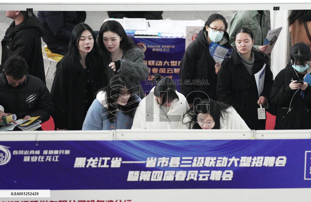 CHINA-HEILONGJIANG-JOB FAIR (CN)