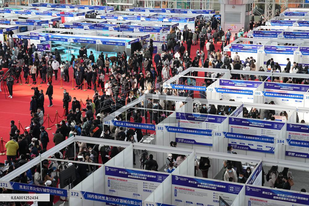CHINA-HEILONGJIANG-JOB FAIR (CN)