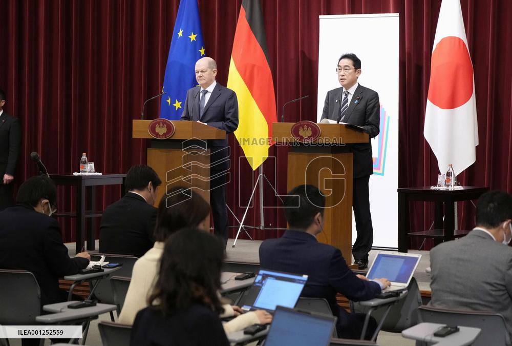German chancellor in Japan