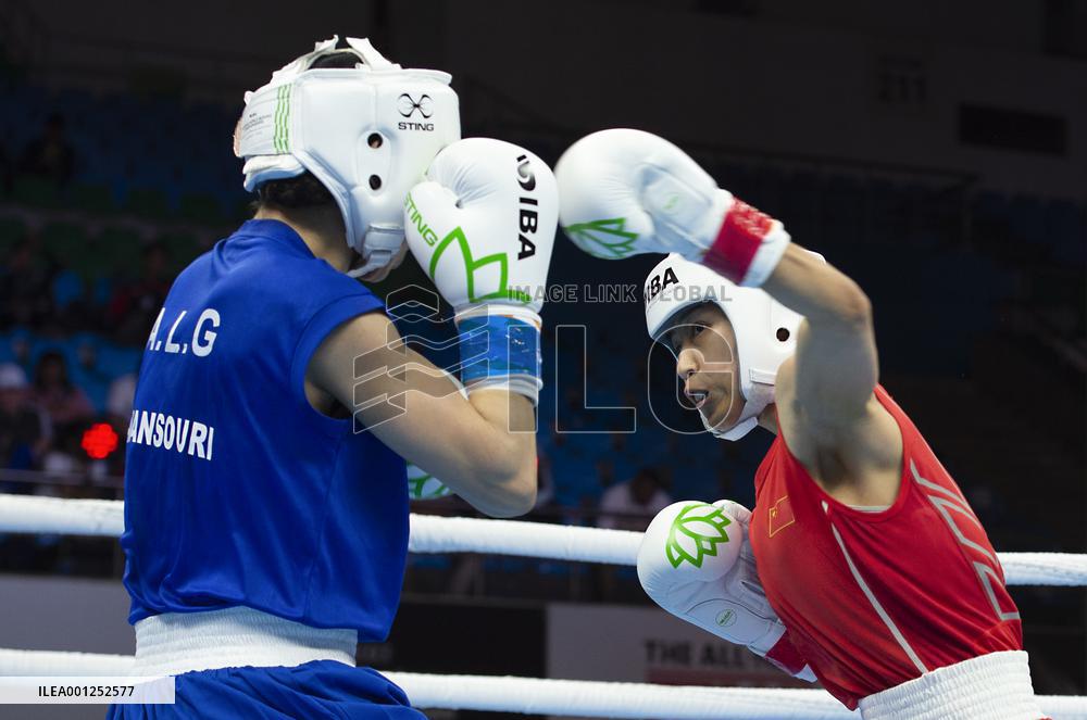 (SP)INDIA-NEW DELHI-BOXING-IBA WORLD WOMEN'S CHAMPIONSHIPS 2023