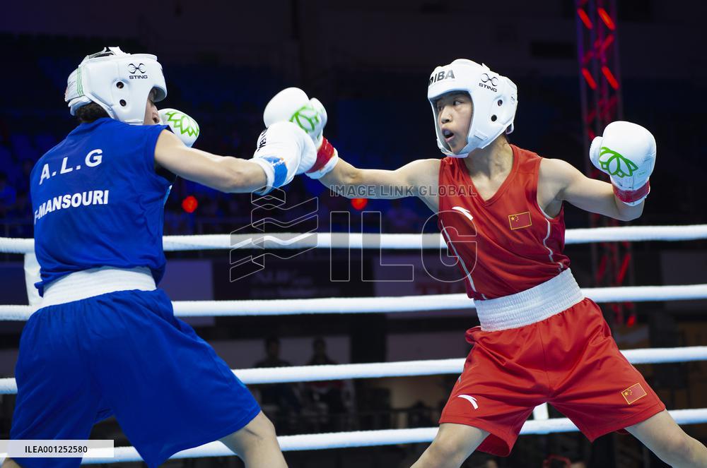 (SP)INDIA-NEW DELHI-BOXING-IBA WORLD WOMEN'S CHAMPIONSHIPS 2023