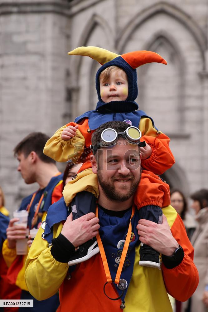 BELGIUM-TOURNAI-CARNIVAL