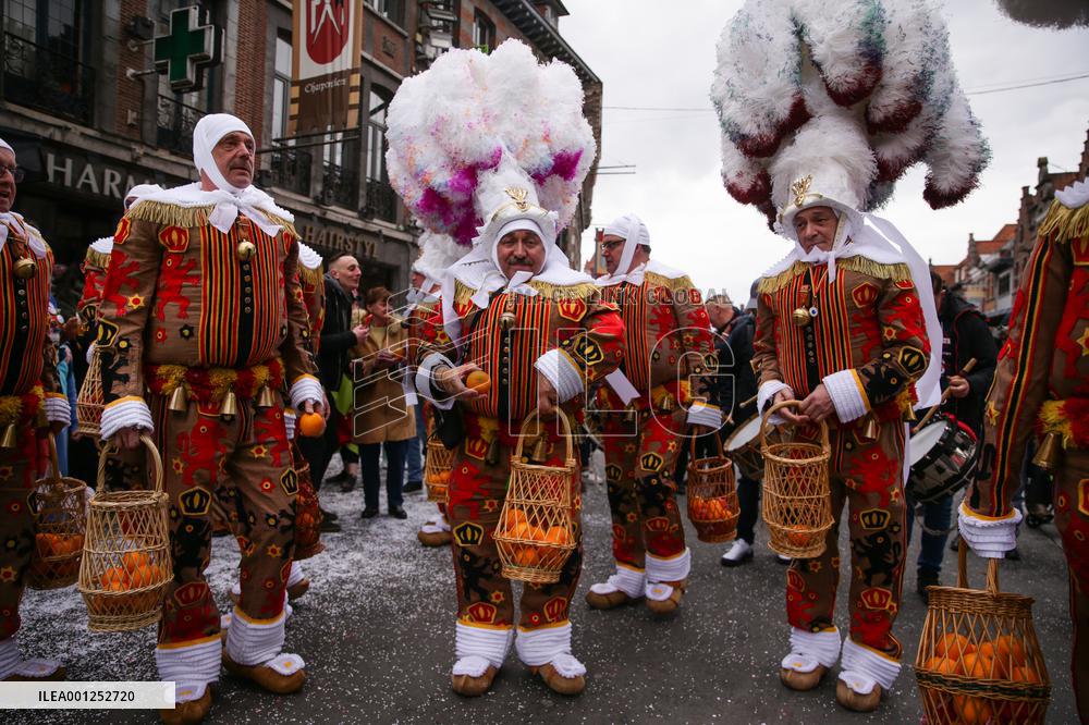 BELGIUM-TOURNAI-CARNIVAL