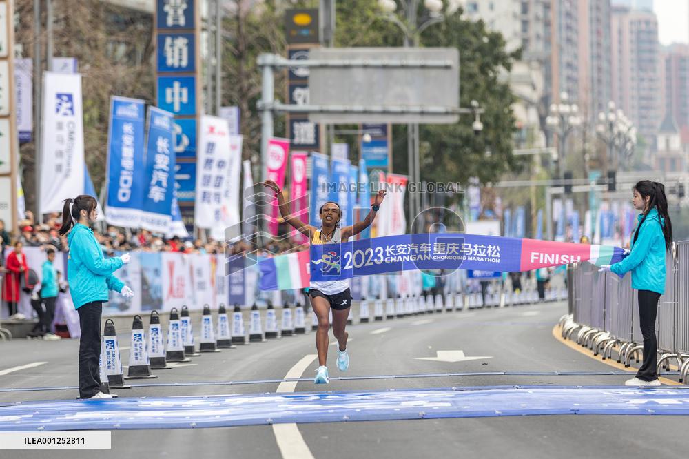 (SP)CHINA-CHONGQING-MARATHON (CN)
