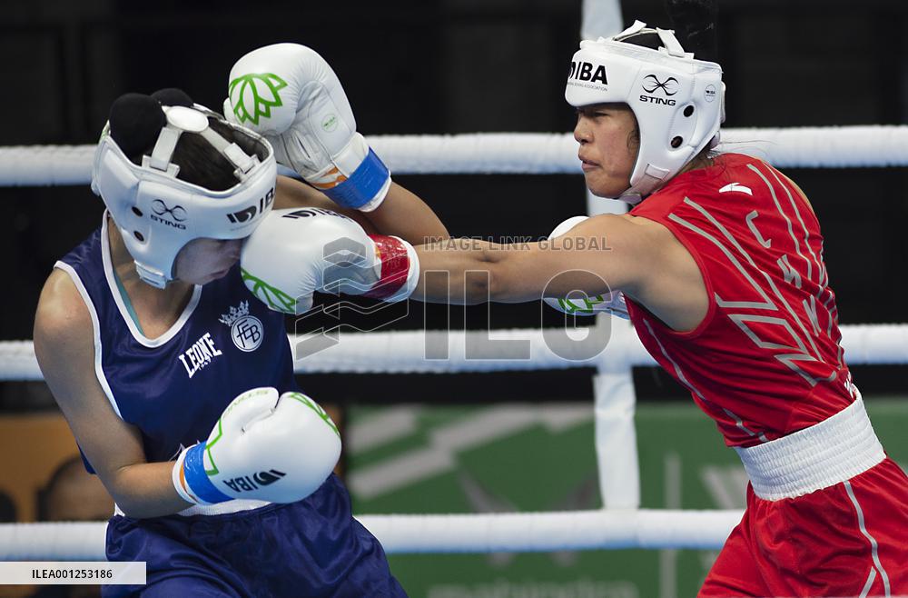 (SP)INDIA-NEW DELHI-IBA WORLD WOMEN'S BOXING CHAMPIONSHIPS