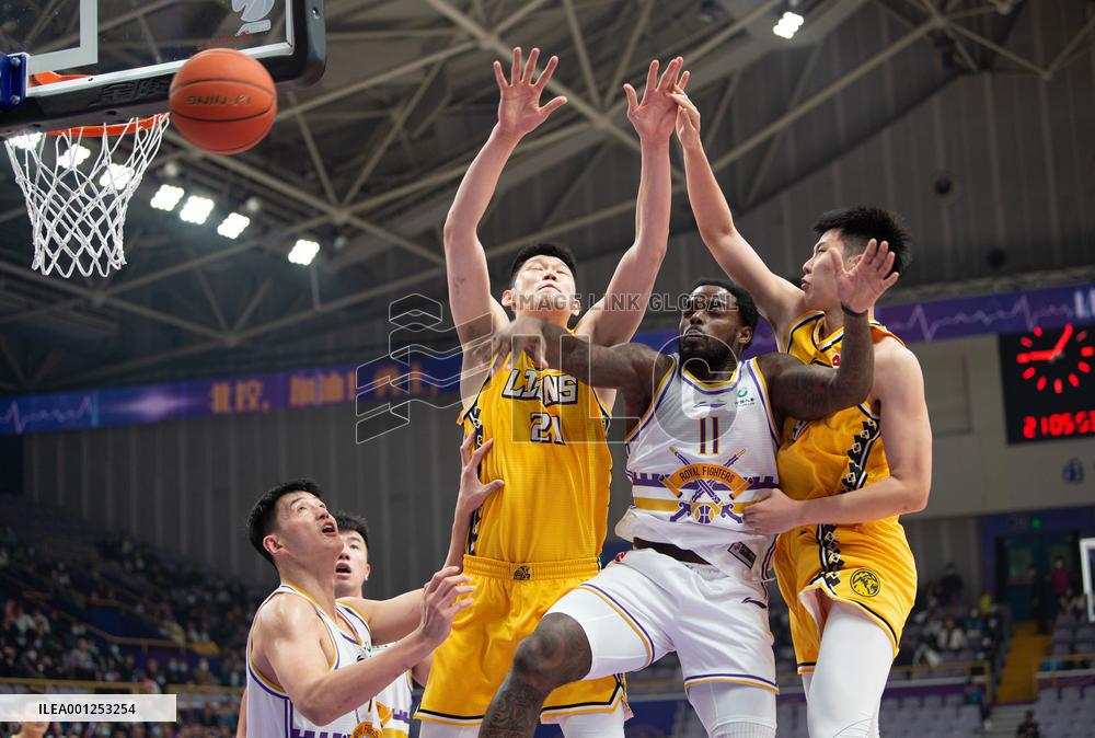 (SP)CHINA-BEIJING-BASKETBALL-CBA LEAGUE-BEIJING VS ZHEJIANG (CN)