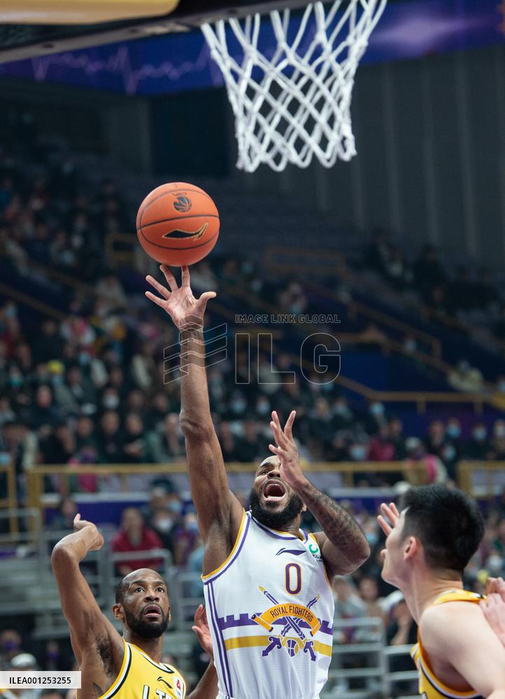 (SP)CHINA-BEIJING-BASKETBALL-CBA LEAGUE-BEIJING VS ZHEJIANG (CN)