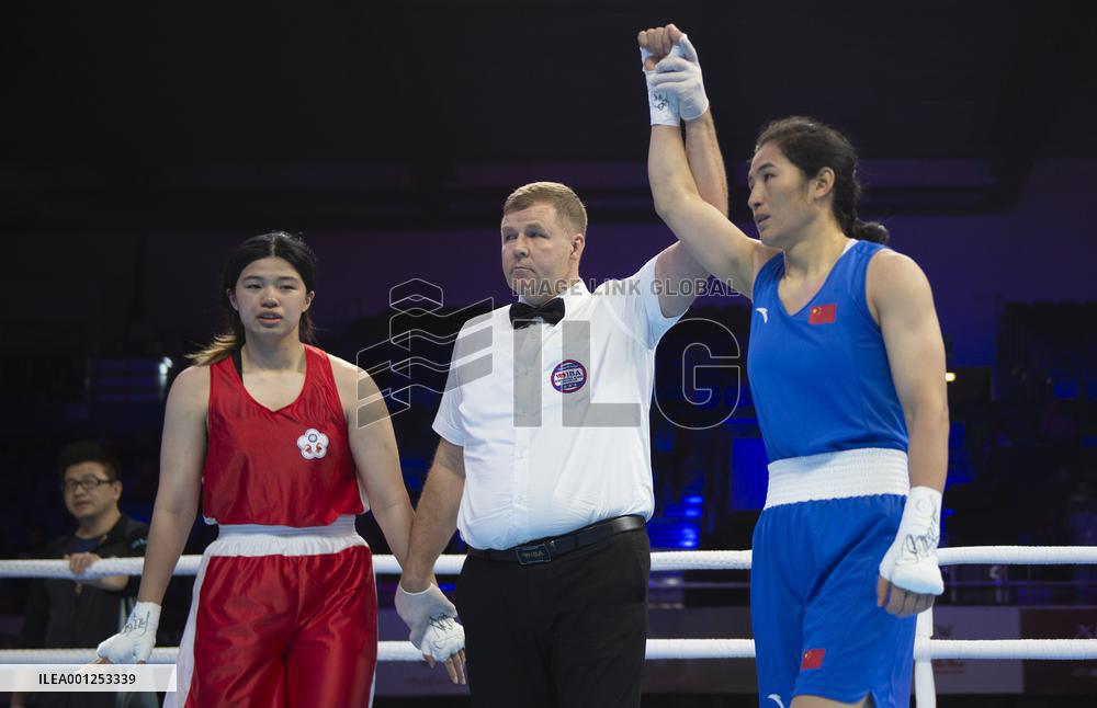 (SP)INDIA-NEW DELHI-IBA WORLD WOMEN'S BOXING CHAMPIONSHIPS
