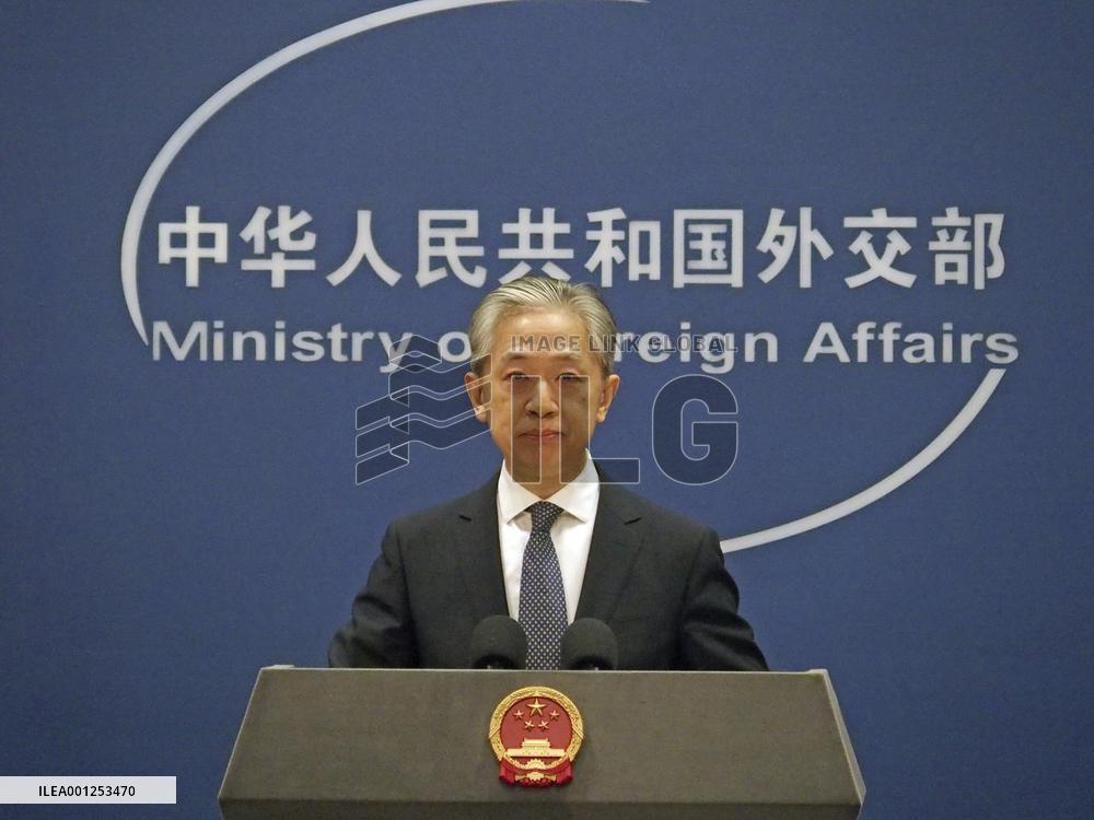Chinese Foreign Ministry spokesman Wang