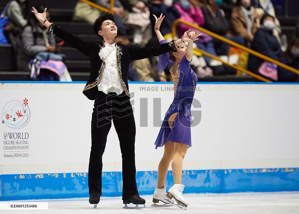 (SP)JAPAN-SAITAMA-FIGURE SKATING-WORLD CHAMPIONSHIPS-PRACTICE SESSION