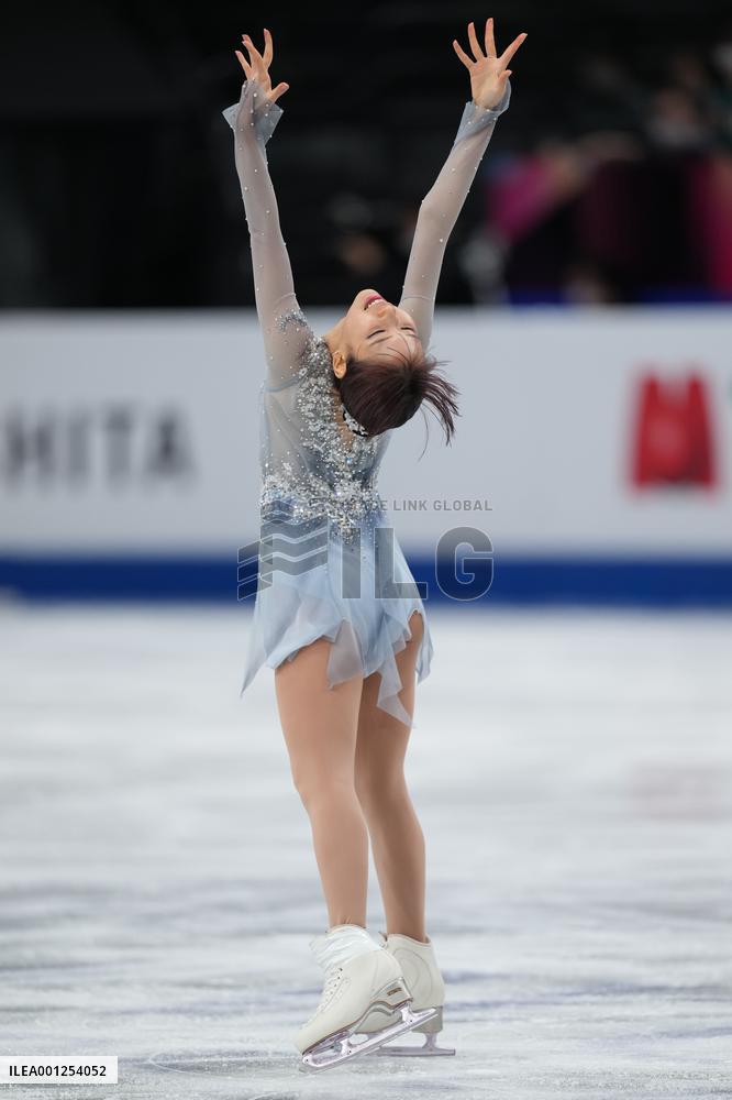 (SP)JAPAN-SAITAMA-FIGURE SKATING-WORLD CHAMPIONSHIPS-WOMEN-SHORT PROGRAM