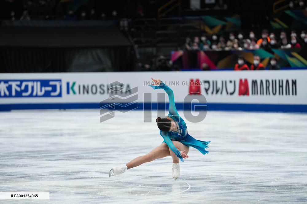 (SP)JAPAN-SAITAMA-FIGURE SKATING-WORLD CHAMPIONSHIPS-WOMEN-SHORT PROGRAM