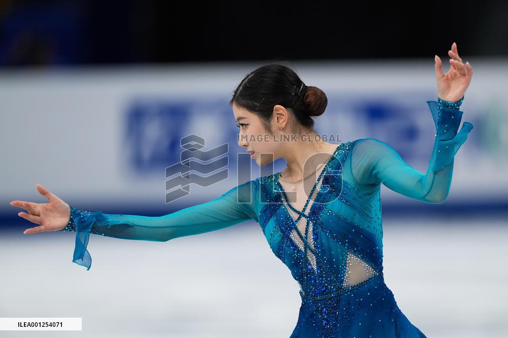 (SP)JAPAN-SAITAMA-FIGURE SKATING-WORLD CHAMPIONSHIPS-WOMEN-SHORT PROGRAM