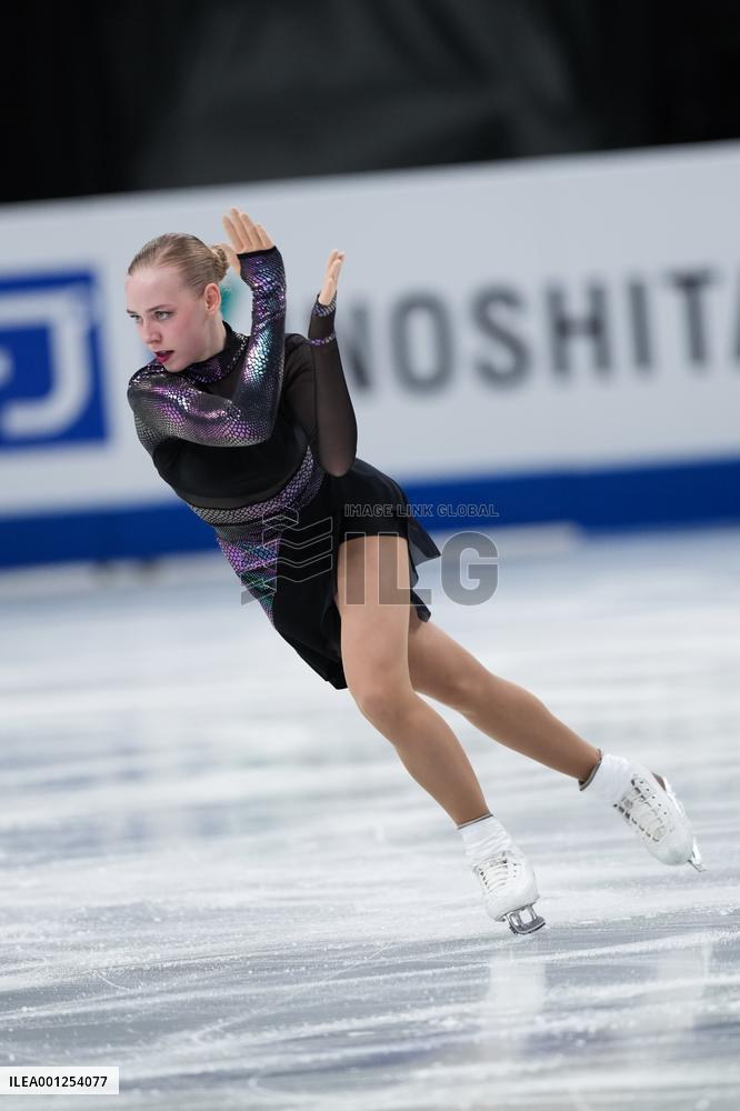 (SP)JAPAN-SAITAMA-FIGURE SKATING-WORLD CHAMPIONSHIPS-WOMEN-SHORT PROGRAM