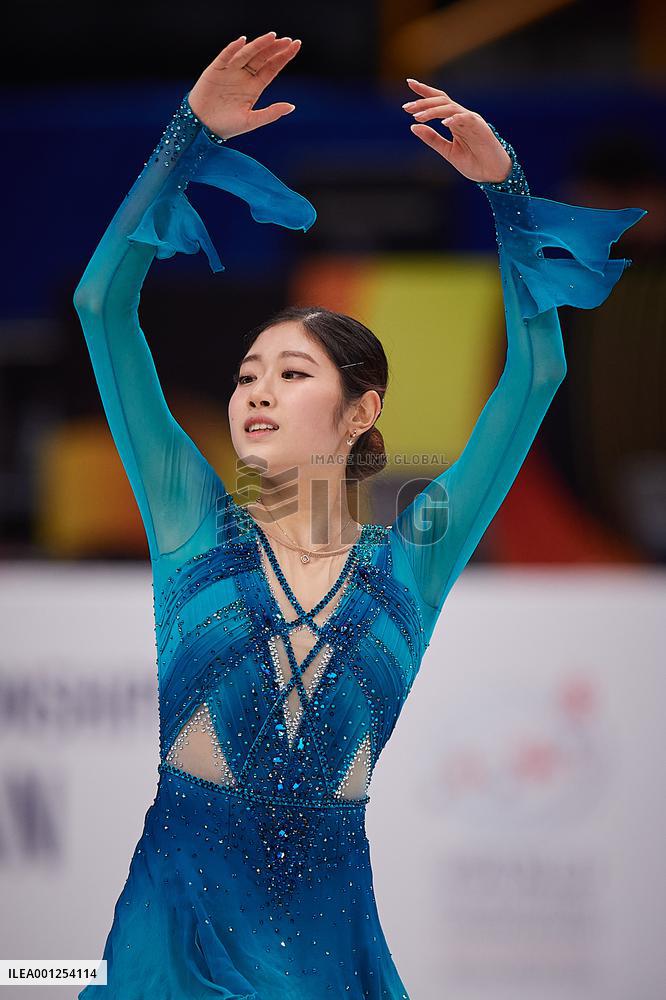 (SP)JAPAN-SAITAMA-FIGURE SKATING-WORLD CHAMPIONSHIPS-WOMEN-SHORT PROGRAM