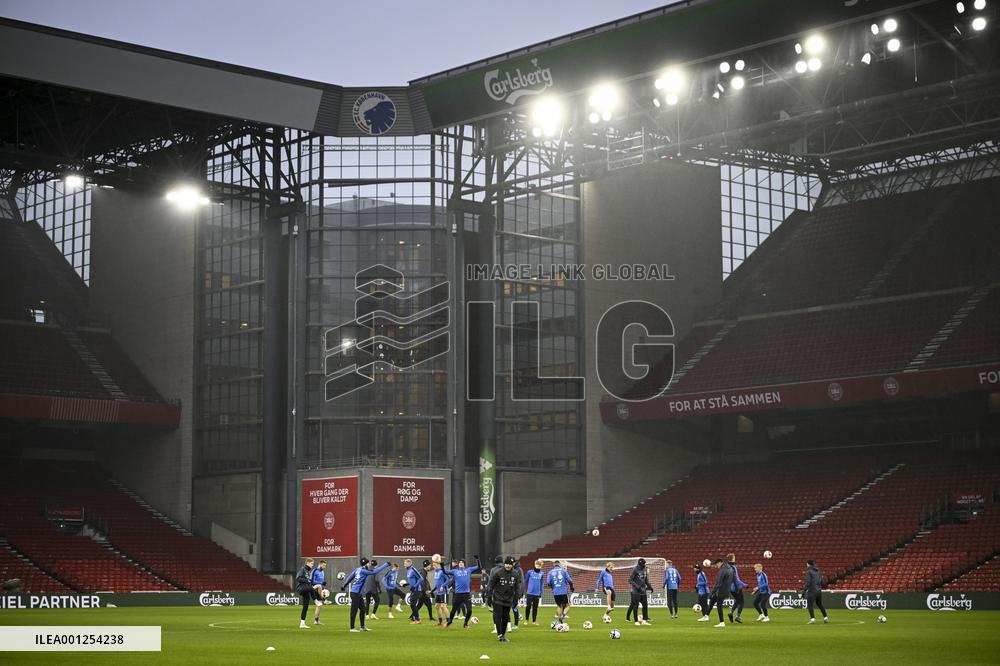 UEFA Euro 2024 qualifiers - Team Finland practice session