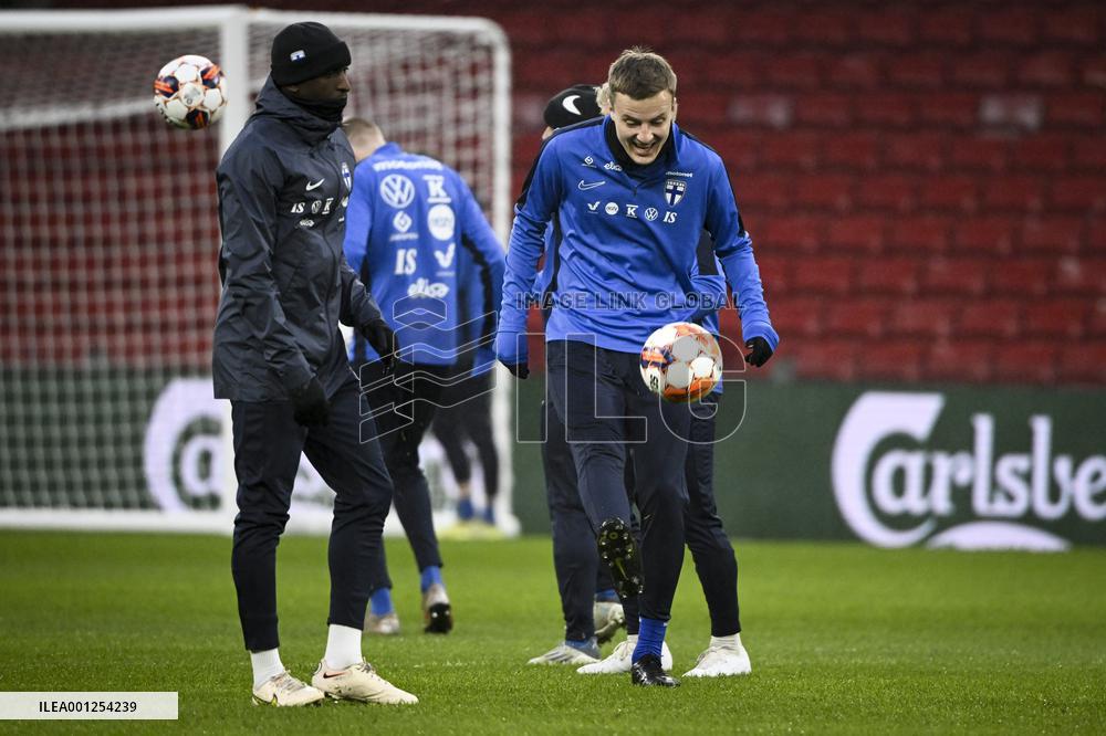 UEFA Euro 2024 qualifiers - Team Finland practice session