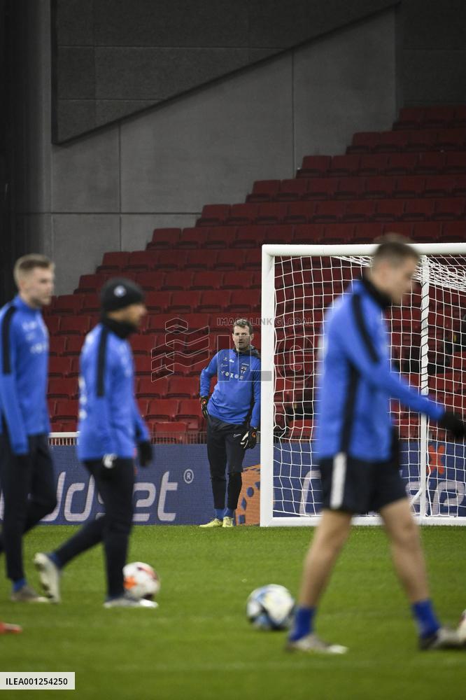 UEFA Euro 2024 qualifiers - Team Finland practice session
