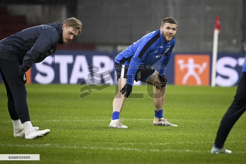 UEFA Euro 2024 qualifiers - Team Finland practice session