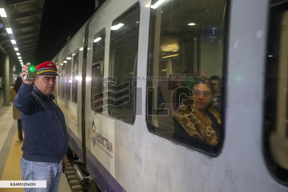 GREECE-ATHENS-RAIL SERVICES-RESUMPTION