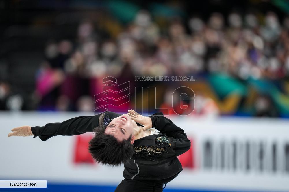 (SP)JAPAN-SAITAMA-FIGURE SKATING-WORLD CHAMPIONSHIPS-MEN-SHORT PROGRAM